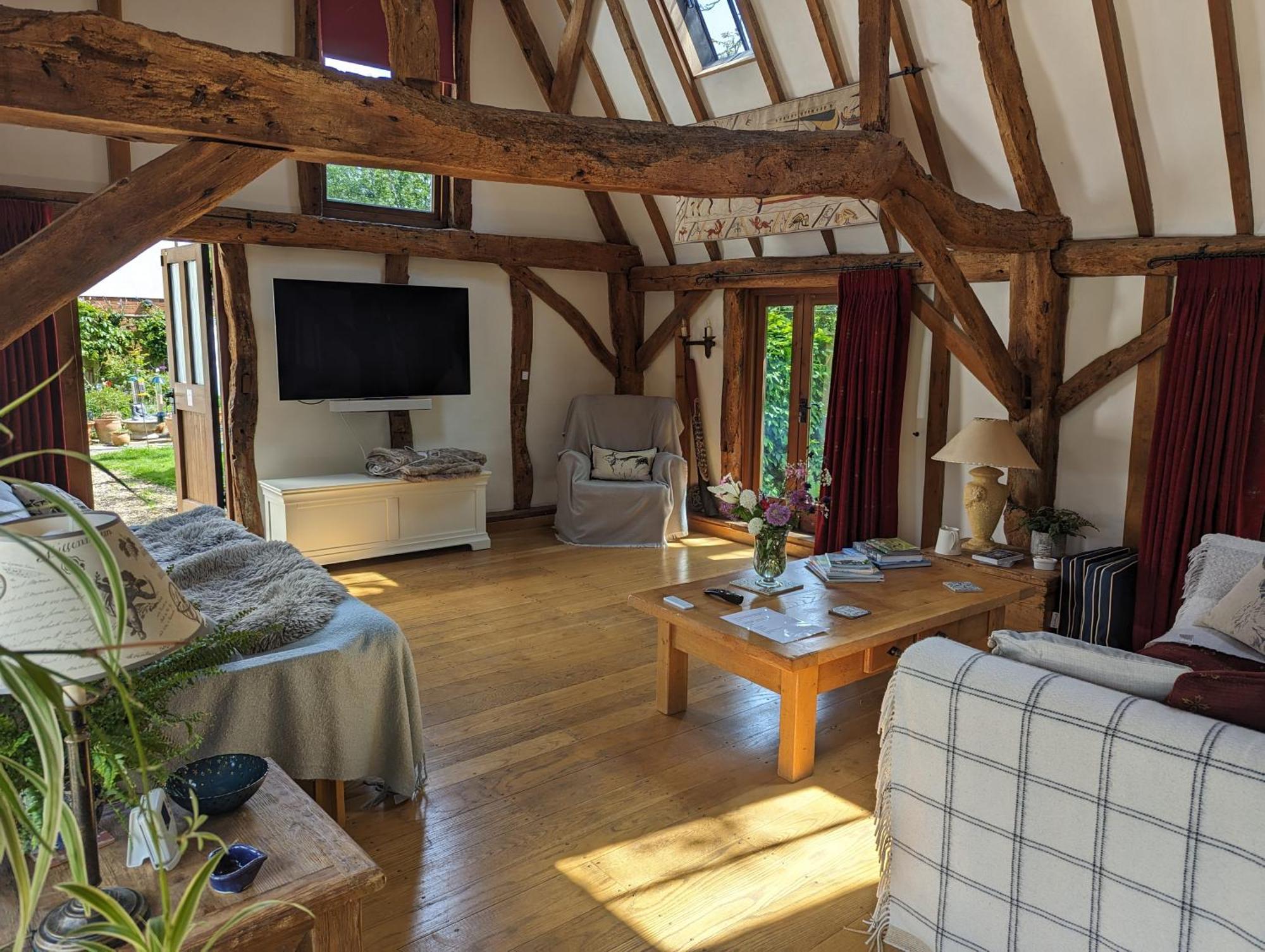 Cosy Listed Barn In Peaceful Country Village Granborough المظهر الخارجي الصورة